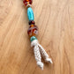 Beaded Bag Charm - Handmade