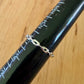 Sz 11 Chain Ring - Sterling Silver
