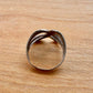 Large Wave Ring - Sterling Silver