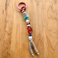 Beaded Bag Charm - Handmade
