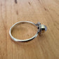 Sz 9 Moonstone Ring - Sterling Silver