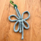Butterfly Knot Bag Charm - Handmade