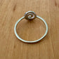 Sz 6.5 Spiral Ring - Sterling Silver