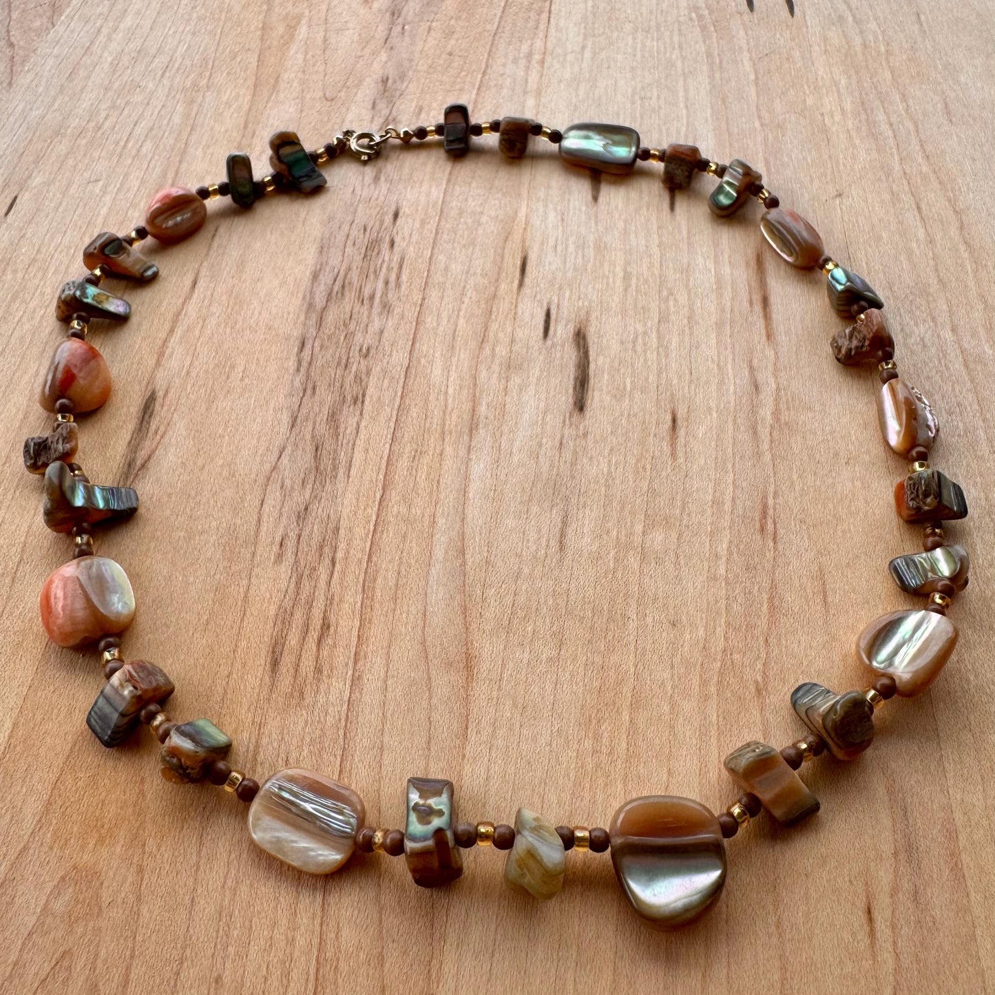 Beaded Shell Necklace