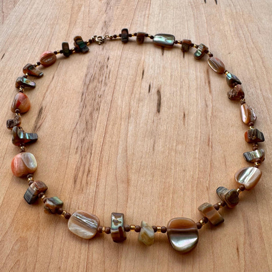 Beaded Shell Necklace