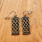 Celtic Knot Earrings - Silver Tone