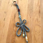 Butterfly Knot Bag Charm - Handmade