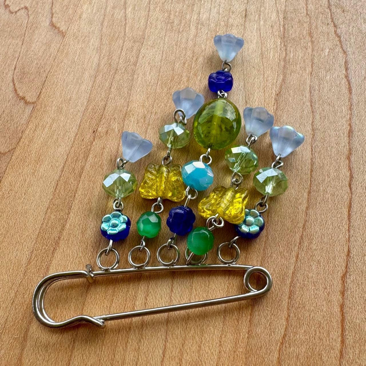 Dahlia Pin - Handmade