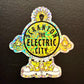 Scranton Electric City Sign - Glitter Sticker