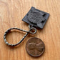 Pabst Blue Ribbon Keychain - Vintage