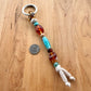 Beaded Bag Charm - Handmade