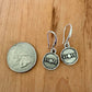 Moon Phase Earrings - Stainless