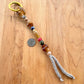 Beaded Bag Charm - Handmade