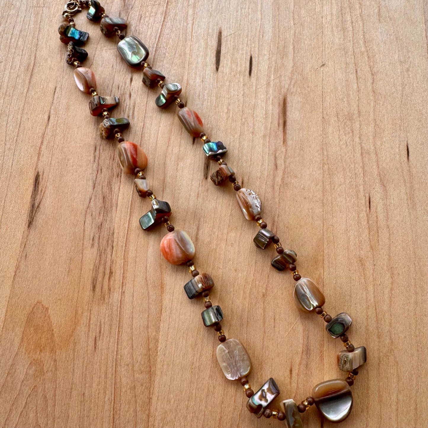 Beaded Shell Necklace