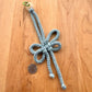 Butterfly Knot Bag Charm - Handmade