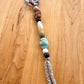 Beaded Bag Charm - Handmade