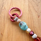 Beaded Bag Charm - Handmade