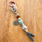 Beaded Bag Charm - Handmade