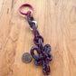 Butterfly Knot Bag Charm - Handmade