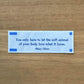 Soft Animal Of Your Body Sticker - Mary Oliver