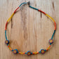 Vintage Sun Beaded Necklace