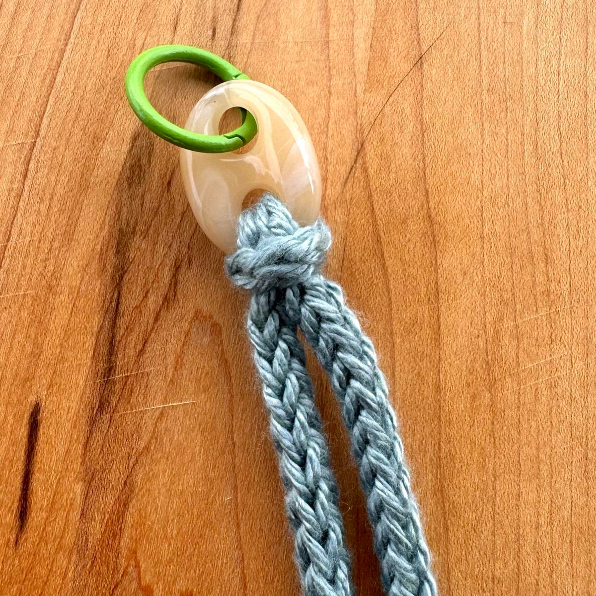 Butterfly Knot Bag Charm - Handmade