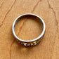 Triple Peace Sign Ring - Sterling Silver