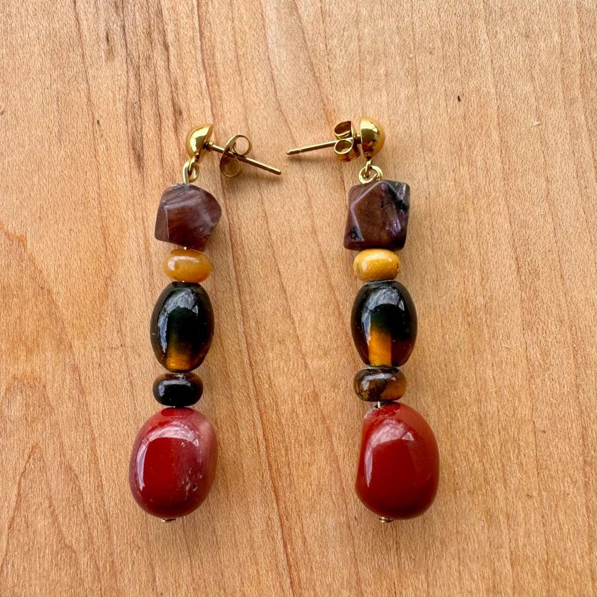Bruna Earrings - Handmade