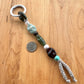 Beaded Bag Charm - Handmade