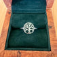 Sz 9.75 Tree of Life Ring - Sterling Silver