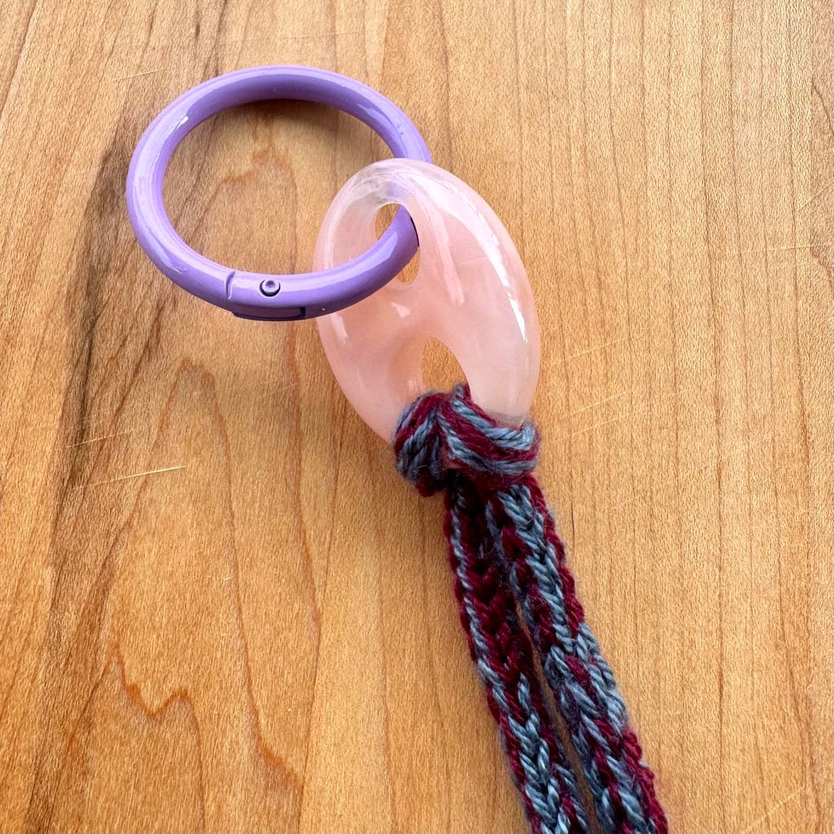 Butterfly Knot Bag Charm - Handmade