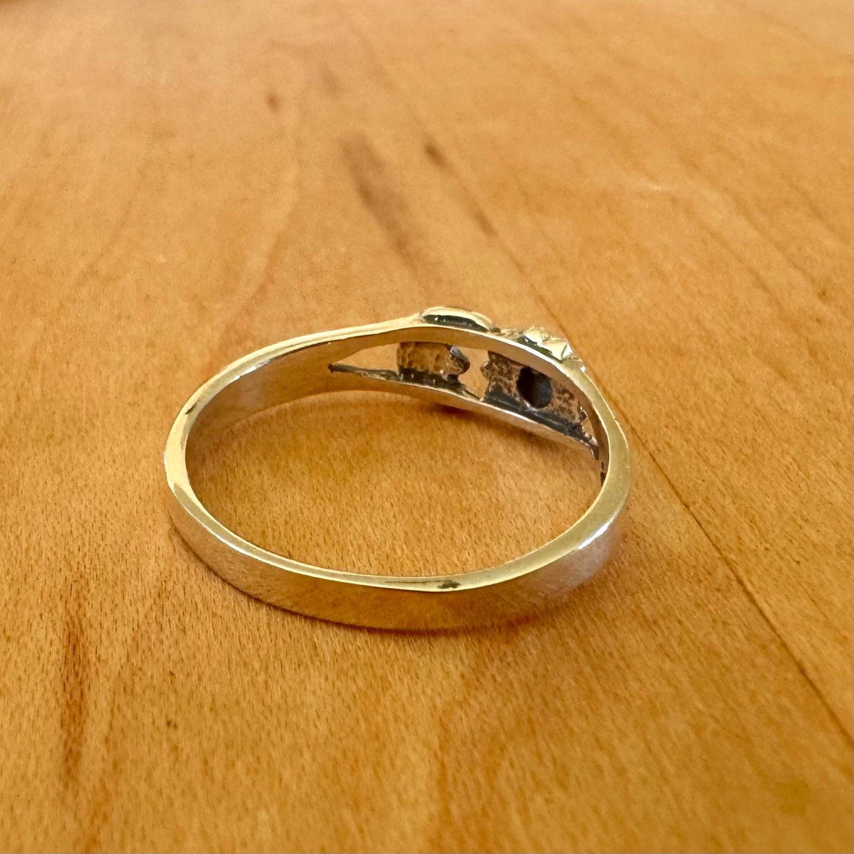 Size 9 Sun & Moon Ring - Sterling Silver