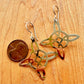 Celtic Knot Cross Earrings - Sterling Silver