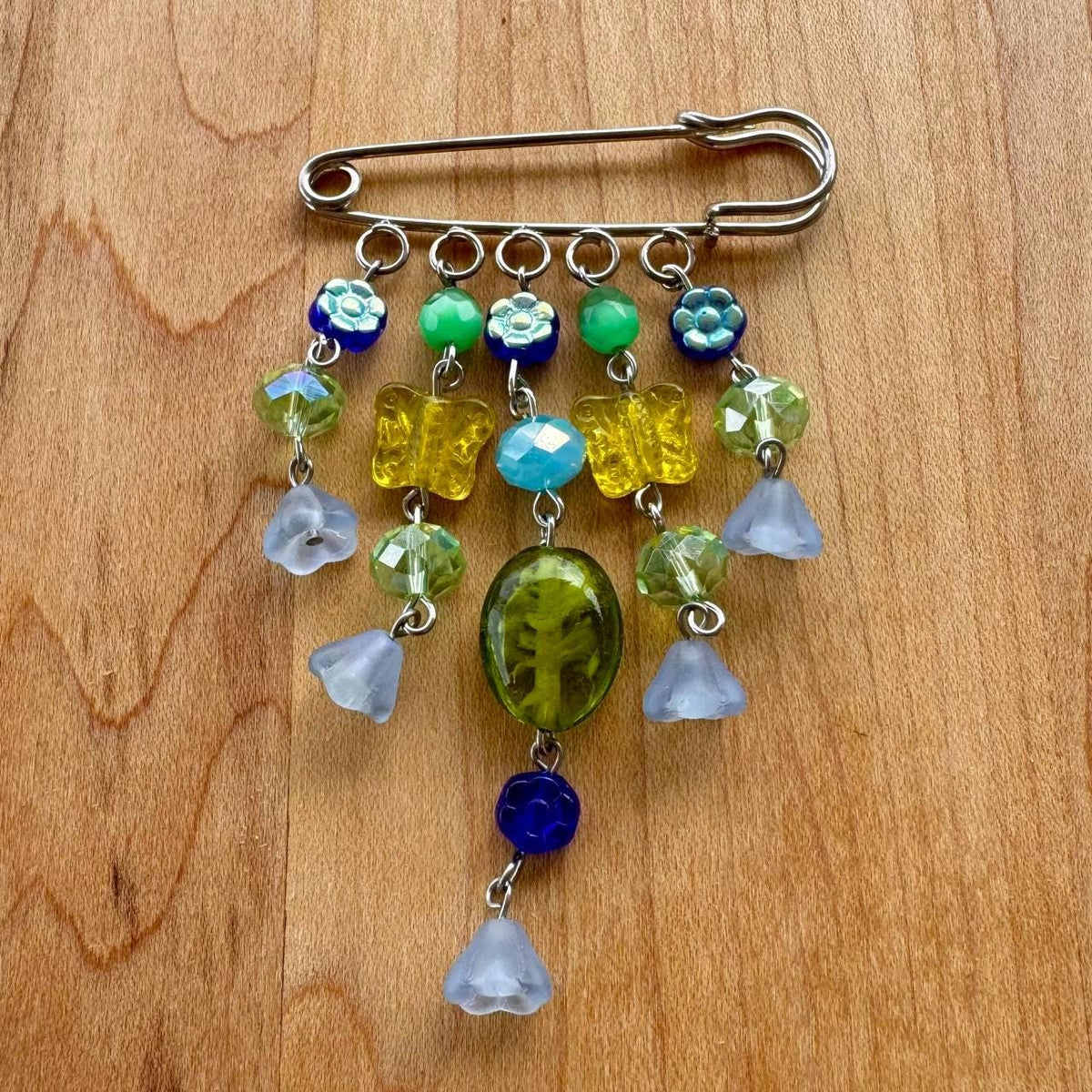 Dahlia Pin - Handmade